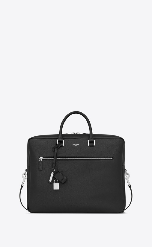 Sac de Jour Large briefcase in grained leather